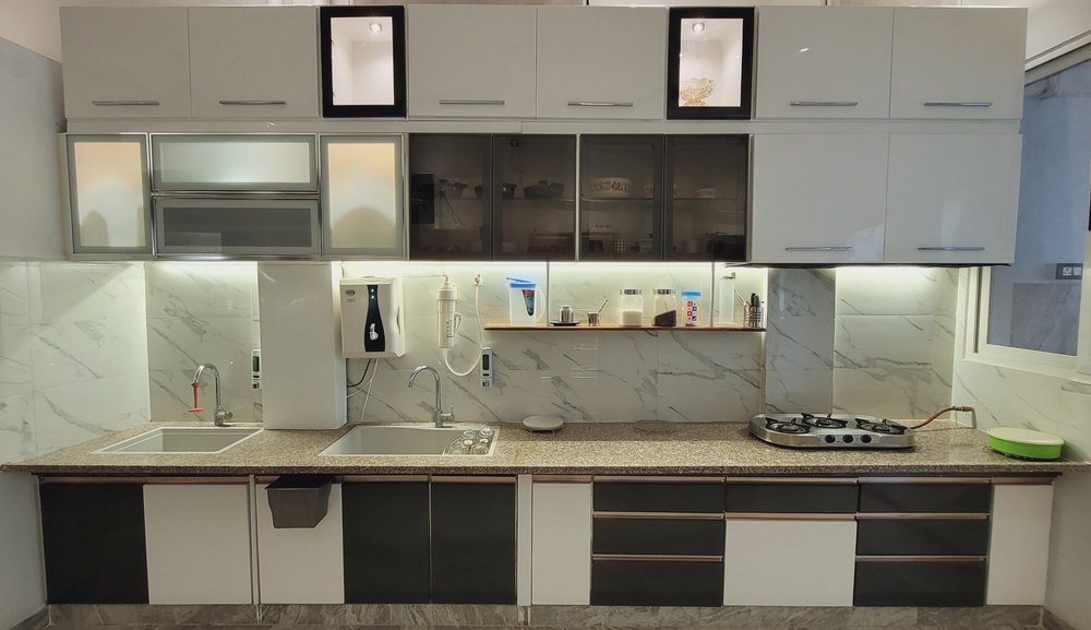 Modern Stainless Steel Modular Kitchen