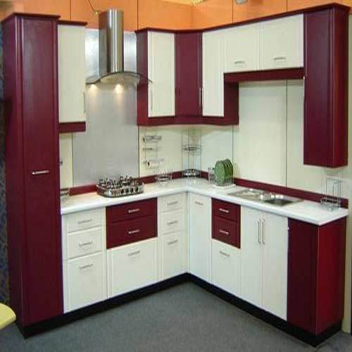 Residential PVC Modular Kitchen, Warranty: 5-10 Years