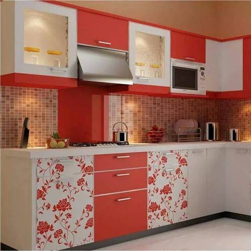 Classic L Shape Modular Kitchen