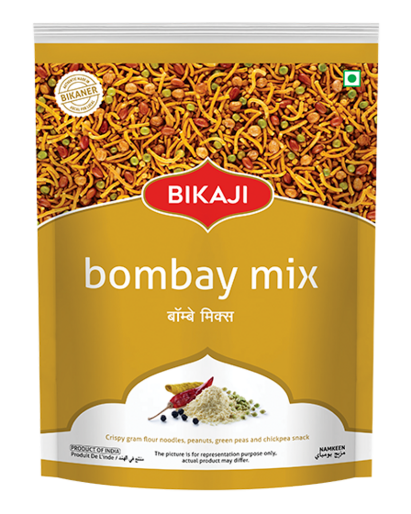 Namkeen Bikaji Bombay Mix, Packaging Size: 200gm, 400gm & 1kg