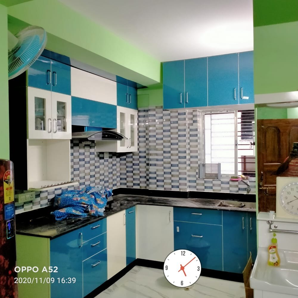 Residential Wooden Modular Kitchen