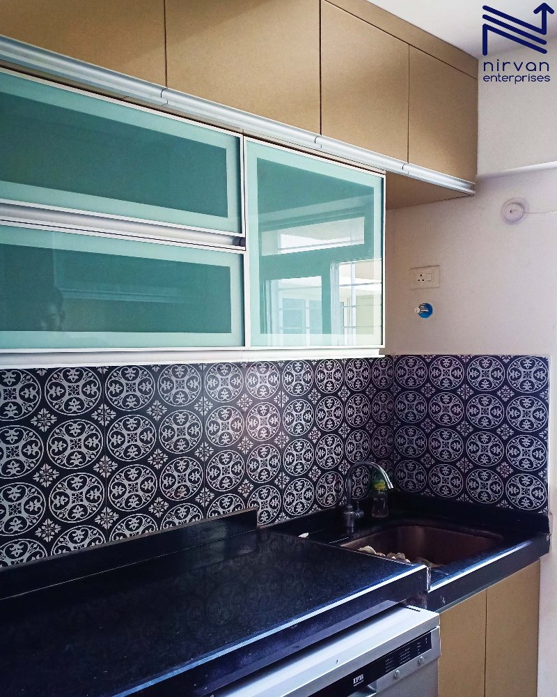 Acrylic Parallel Modular Kitchen
