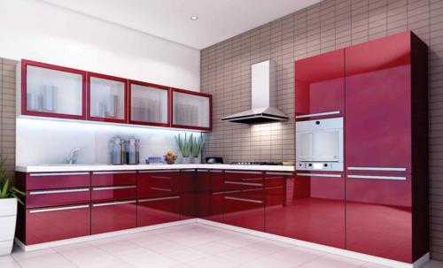 Acrylic Modular Kitchen, in Noida