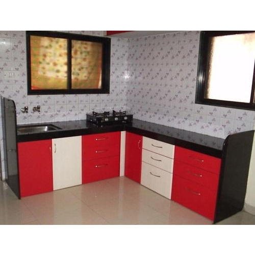 Modern Acrylic Modular Kitchen
