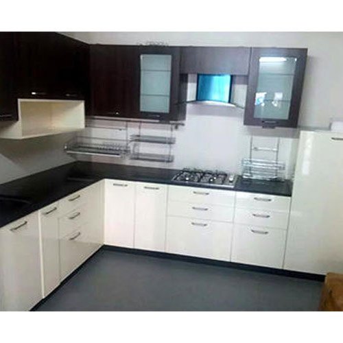 Modern Acrylic Modular Kitchen