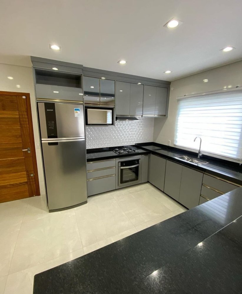 Modern Wooden U Shape Modular Kitchen