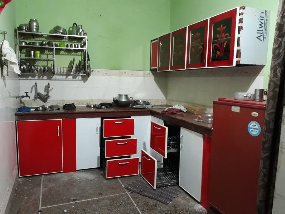 Modern U Shape Modular Kitchen
