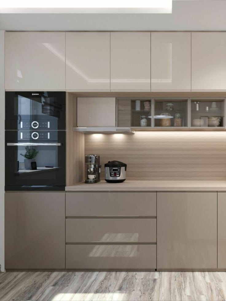 U Shape Modular Kitchen