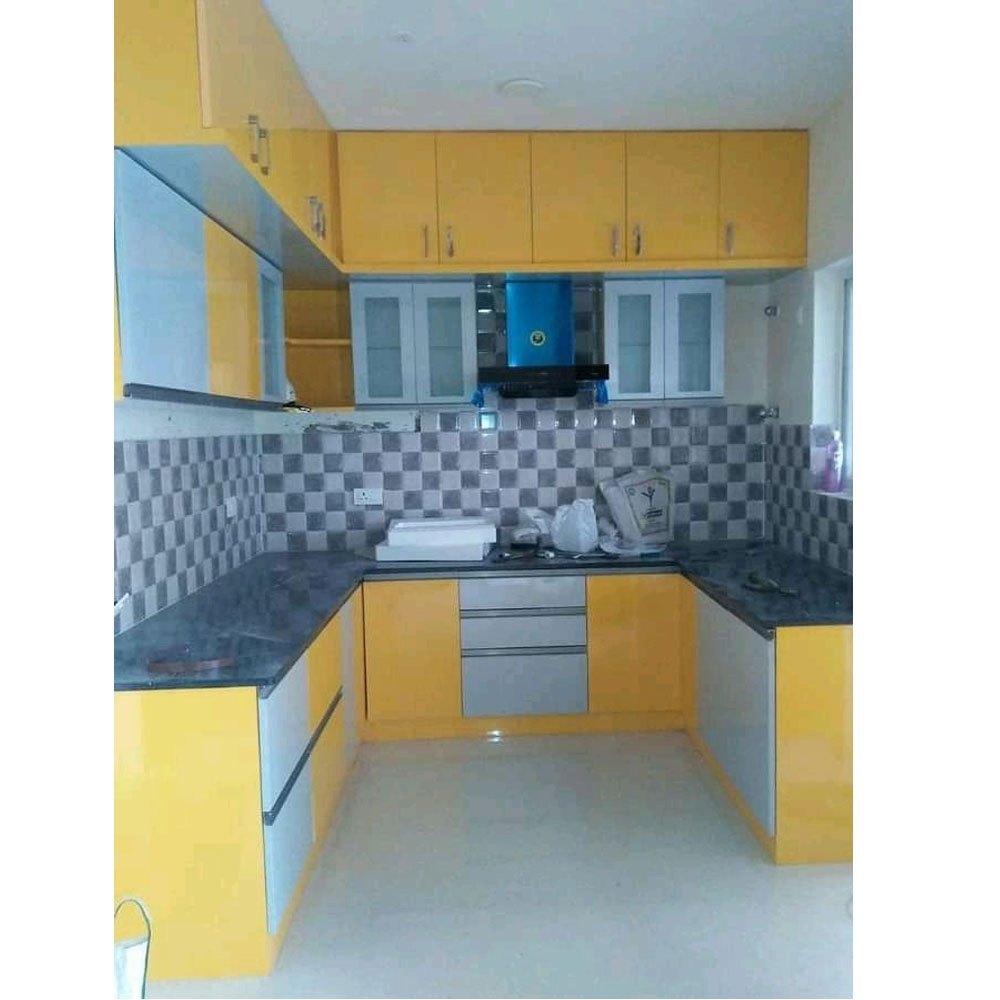 Modern U Shape Modular Kitchen
