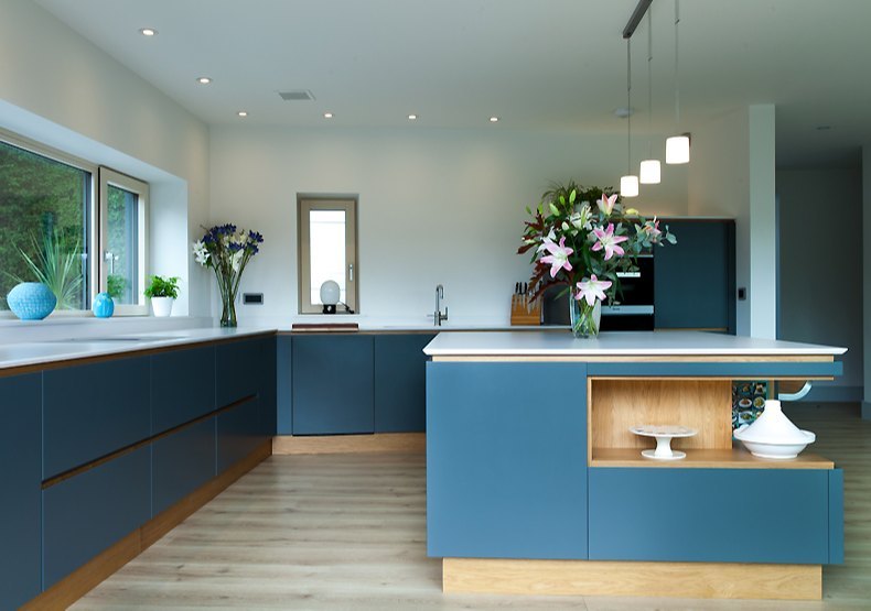 PVC Acme Italian Modular Kitchen, Warranty: 1-5 Years, Kitchen Cabinets