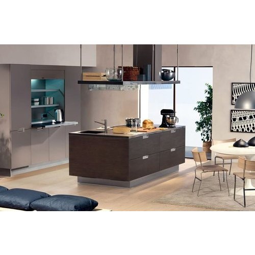 Matte Italian Modular Kitchen