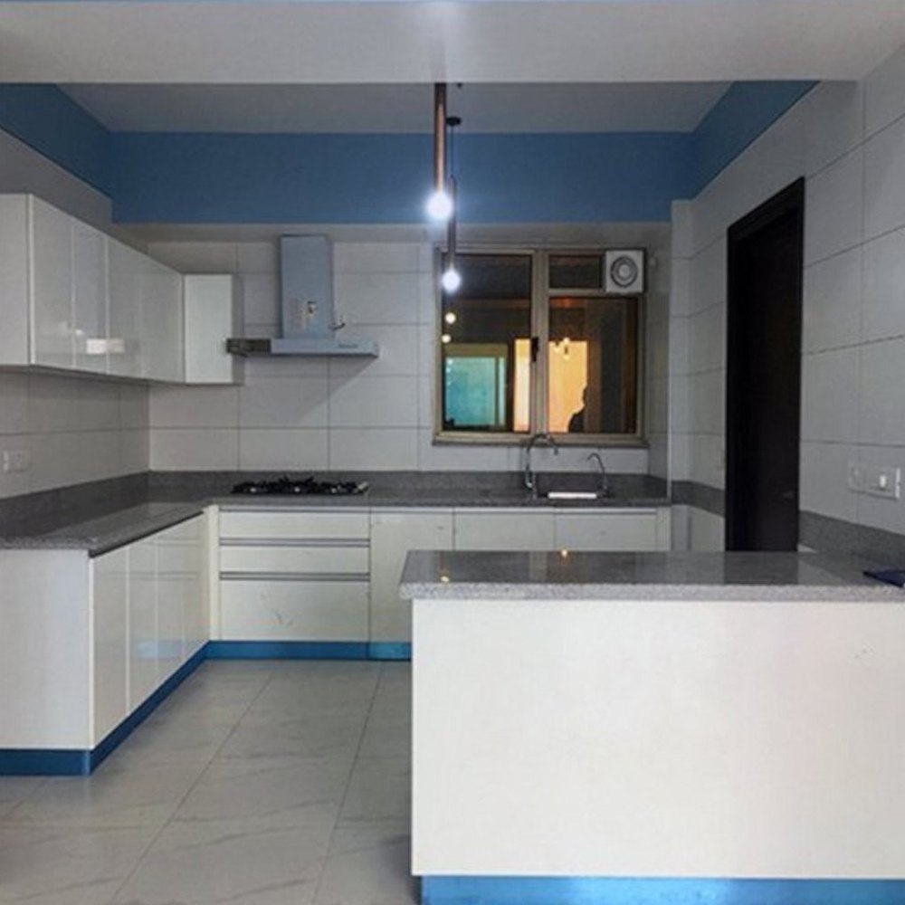 G Shaped Modular Kitchen