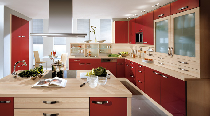 Commercial G Shape Modular Kitchen, Warranty: 1-2 Years