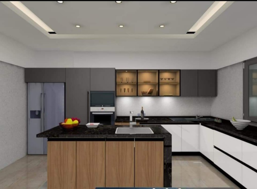 Modern MDF Modular Kitchen
