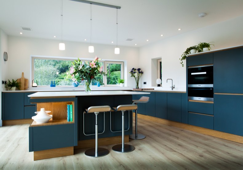 PVC Acme German Modular Kitchen, Warranty: 5-10 Years, Kitchen Cabinets