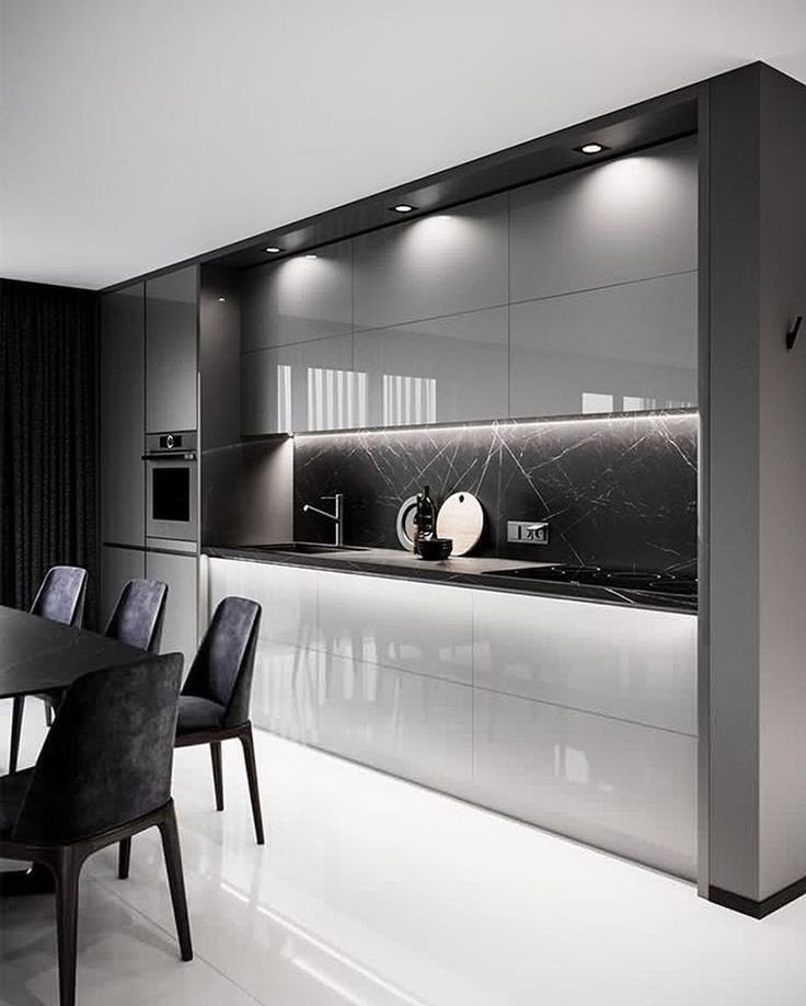 Acrylic German Modular Kitchen