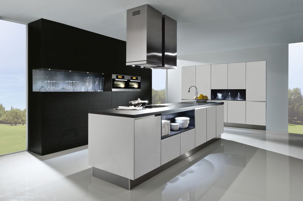Artificial Marble Polished German Modular Kitchen, 1 - 5 Year