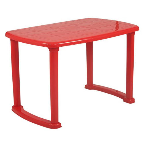 Plastic Dining Table, Size(Feet): 1200 X 750 X 750 MM