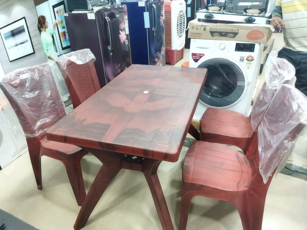 Plastic Dining Table With Chair