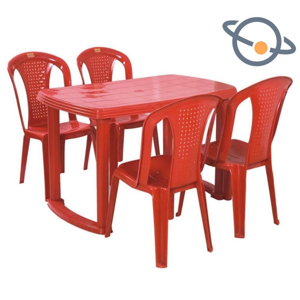 Plastic Table Chair Set, For Home, Hotel & Restaurant