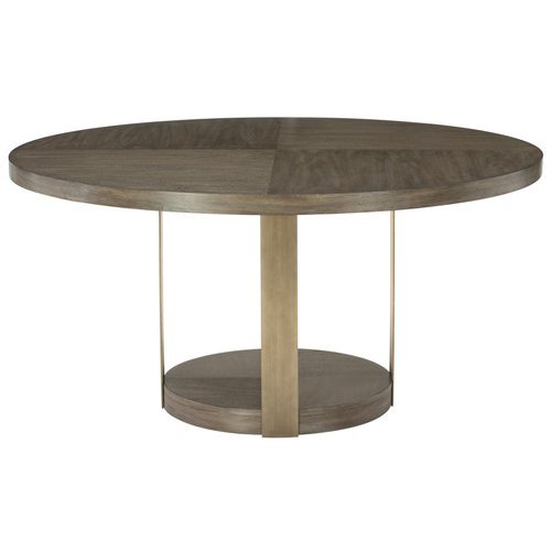 Wooden Round Dining Table, 4 Seater
