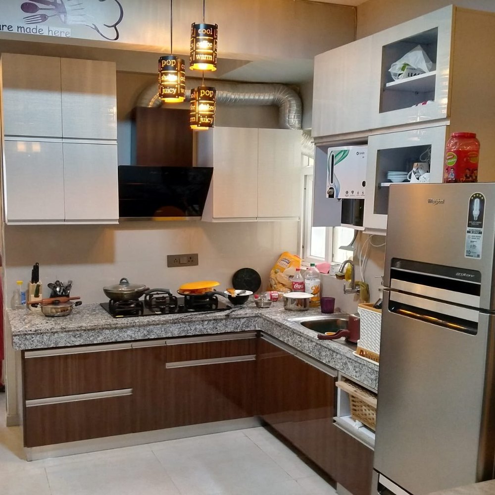 Modern U Shape Modular Kitchen