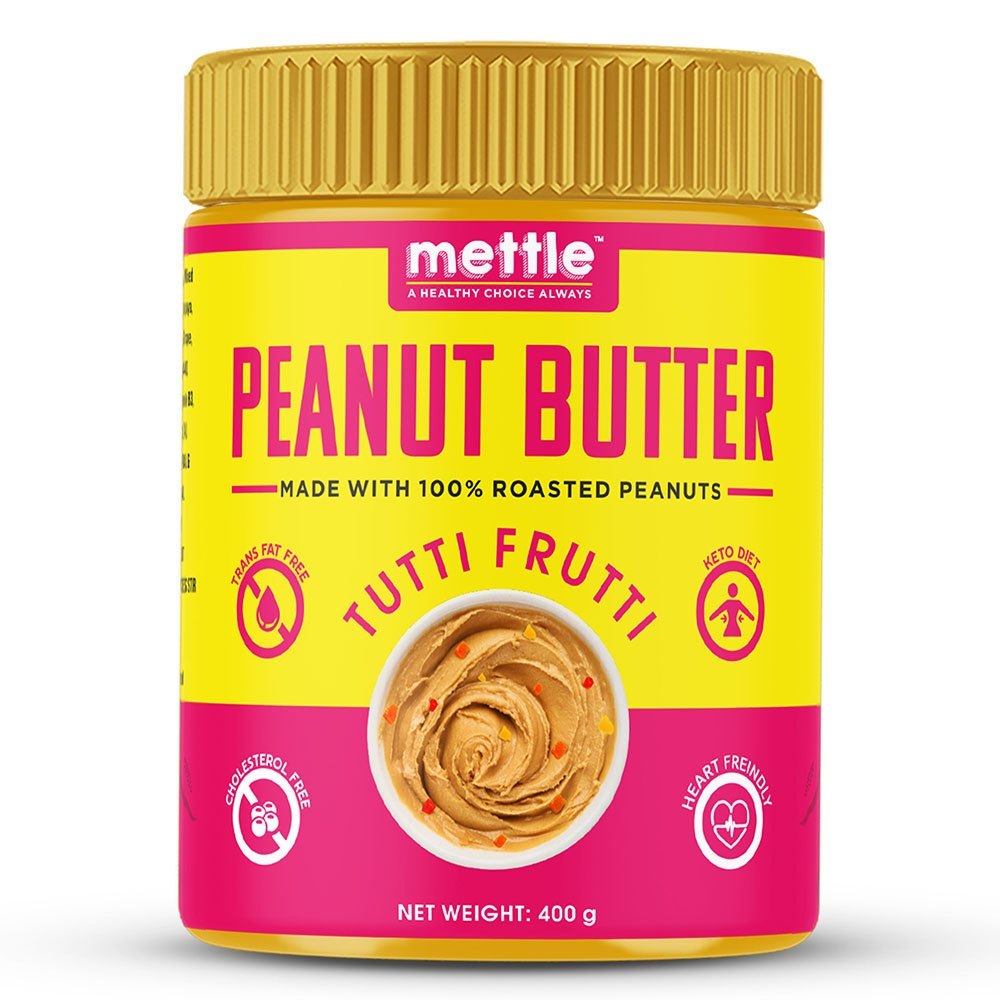 Mettle Flavor: Unsalted Peanut Butter Spread, Packaging Type: Jar, Quantity Per Pack: 400g