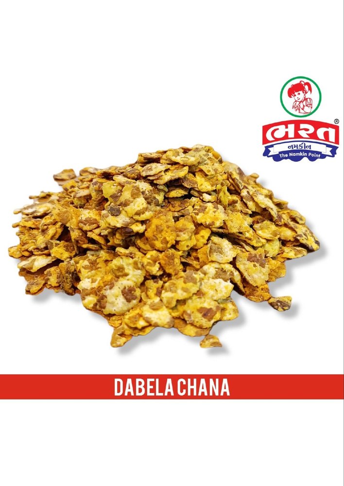 BHARAT NAMKEEN Masala And Alted Dabela Chana Namkeens, Packaging Size: 5 KG