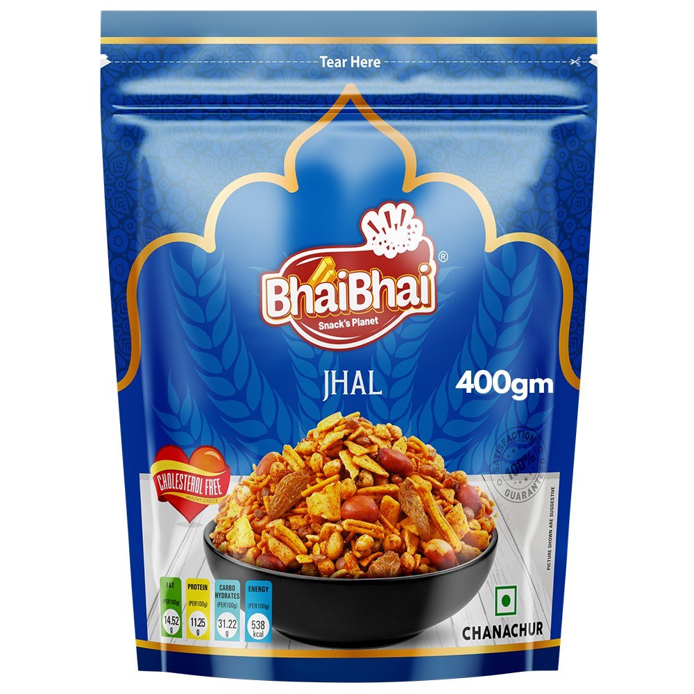 Namkeen Bhai Bhai Jhal Chanachur 400 Grams