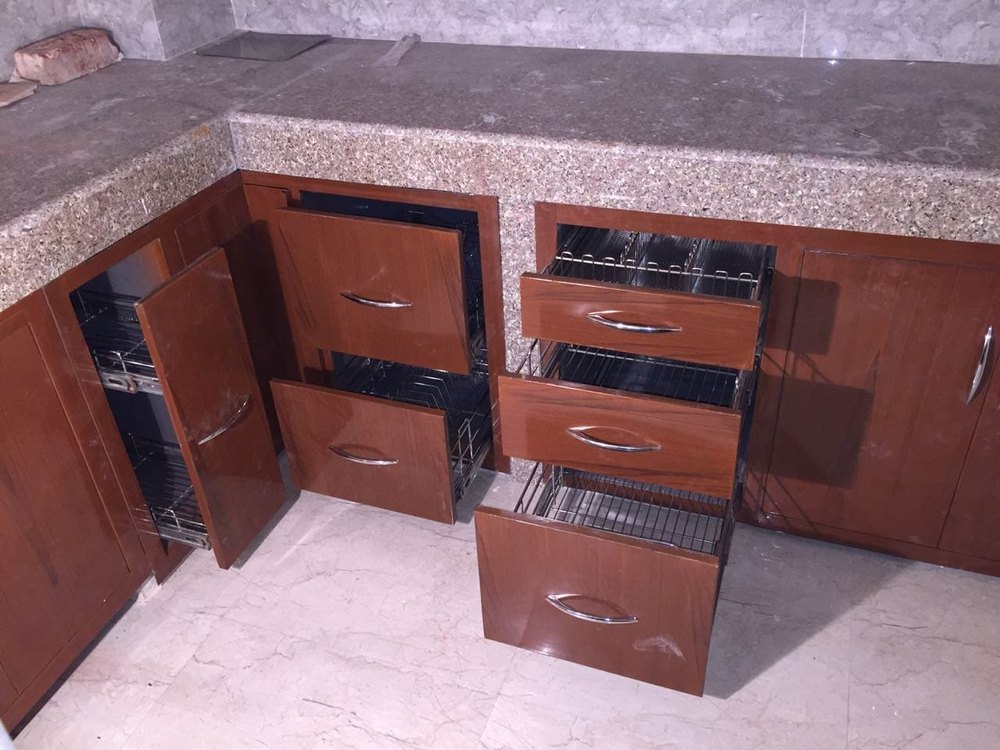 Modern Stainless Steel Kitchen Cabinet, Wall Mounted