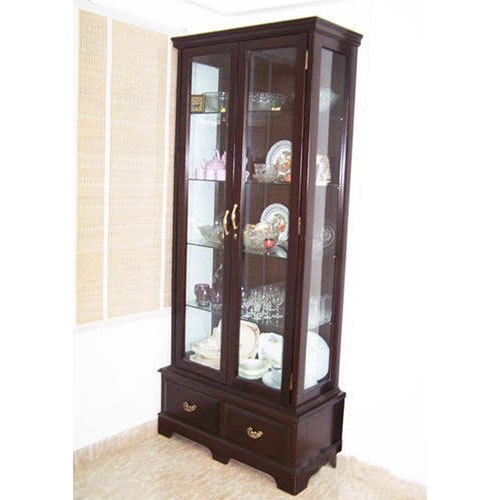 5 Shelves Wooden Crockery Unit, Size: 3x6.5 Feet