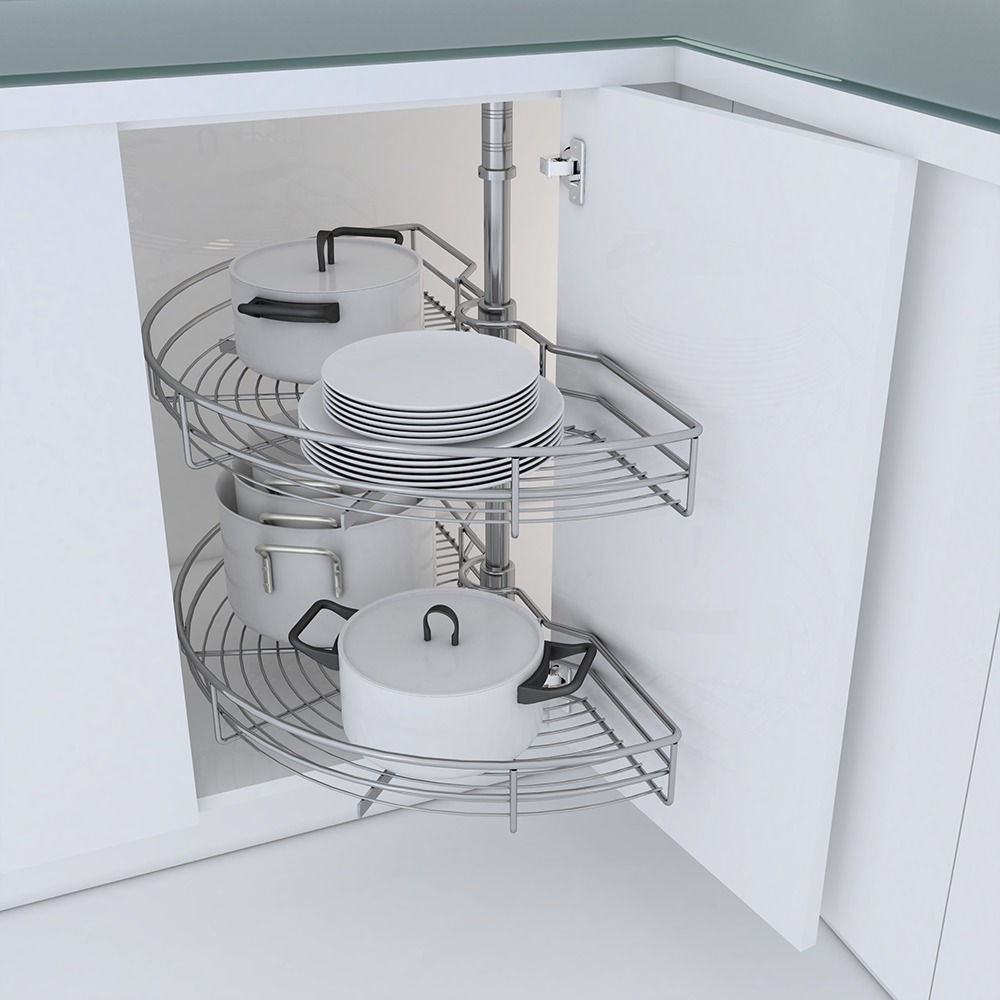 Stainless Steel Wire Base 750 Dee Tray Corner