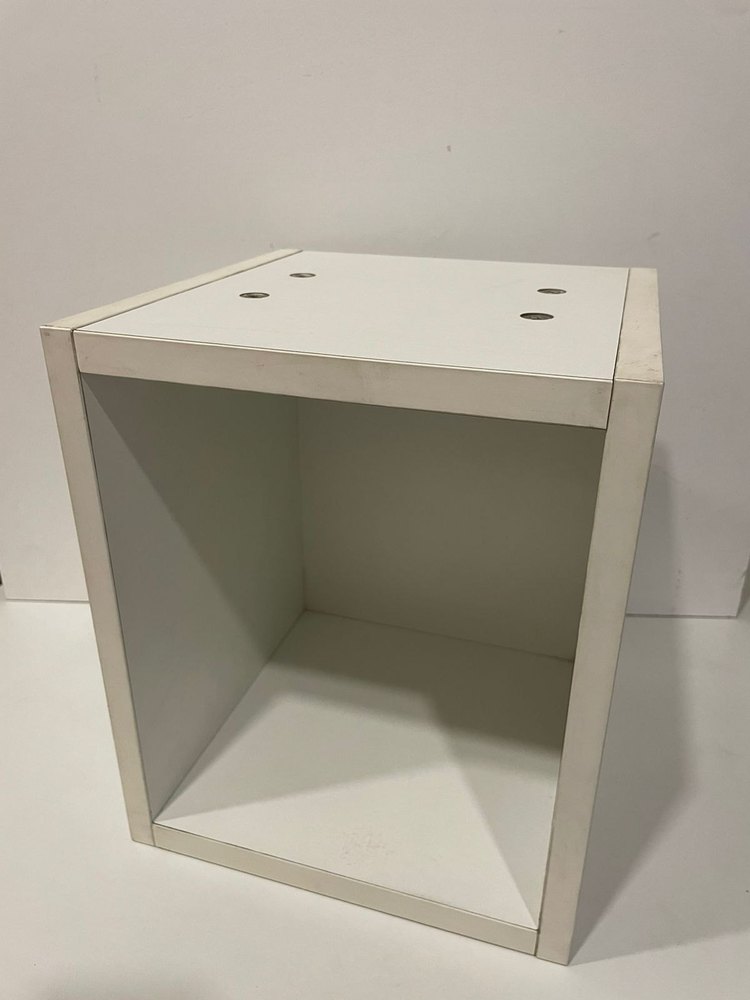 White Rectangular Wooden Kitchen Cabinets Carcase, Size/dimension: Custumized