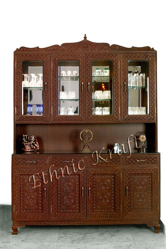 Carved Dining Room Cabinets