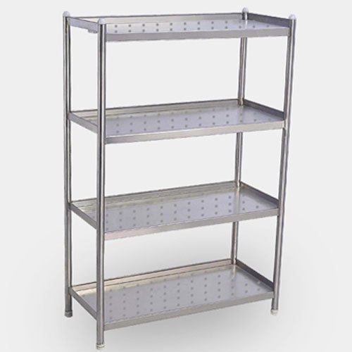 Stainless Steel Silver SS Clean Dish Rack, Size/Dimensions: Standard, Size: 72X18X60