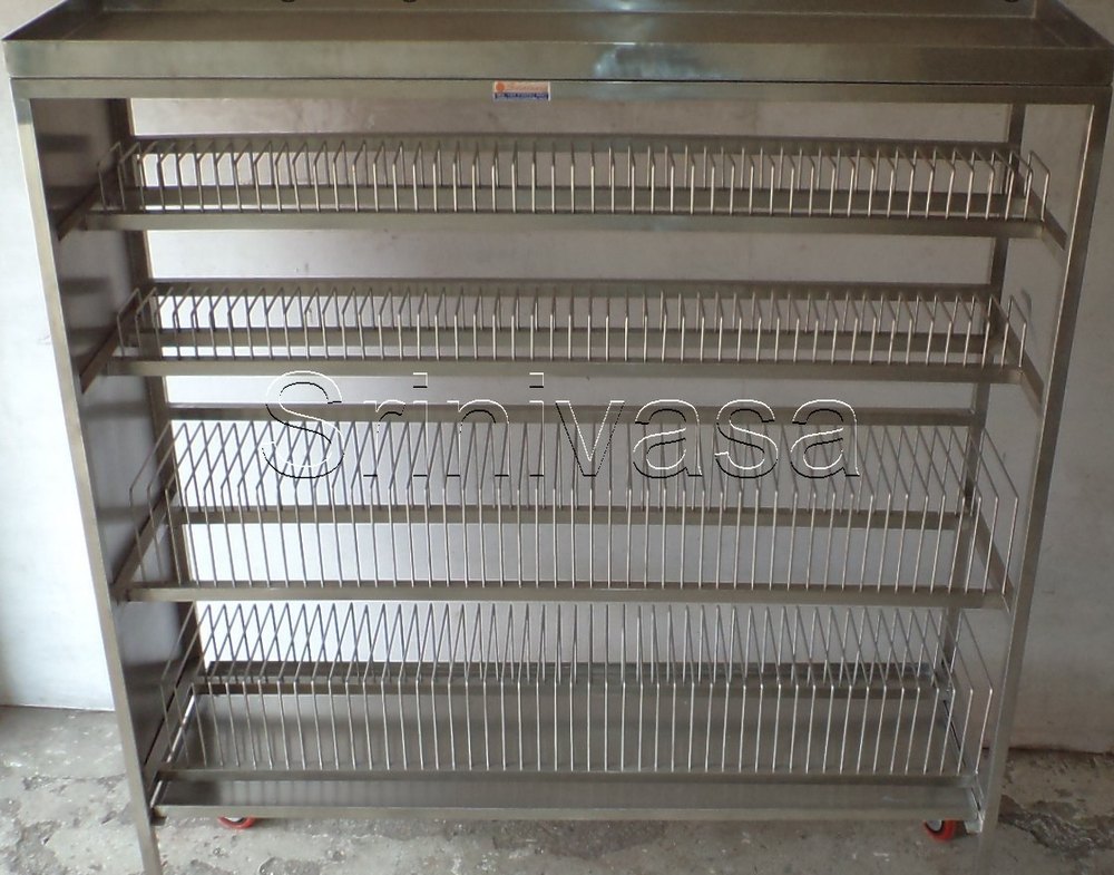 SS Plate Rack, For Hotel And Restaurant