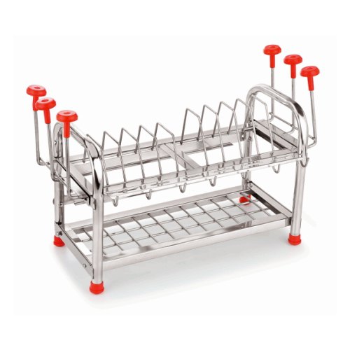 Stainless Steel SS Dish Racks, For Kitchen