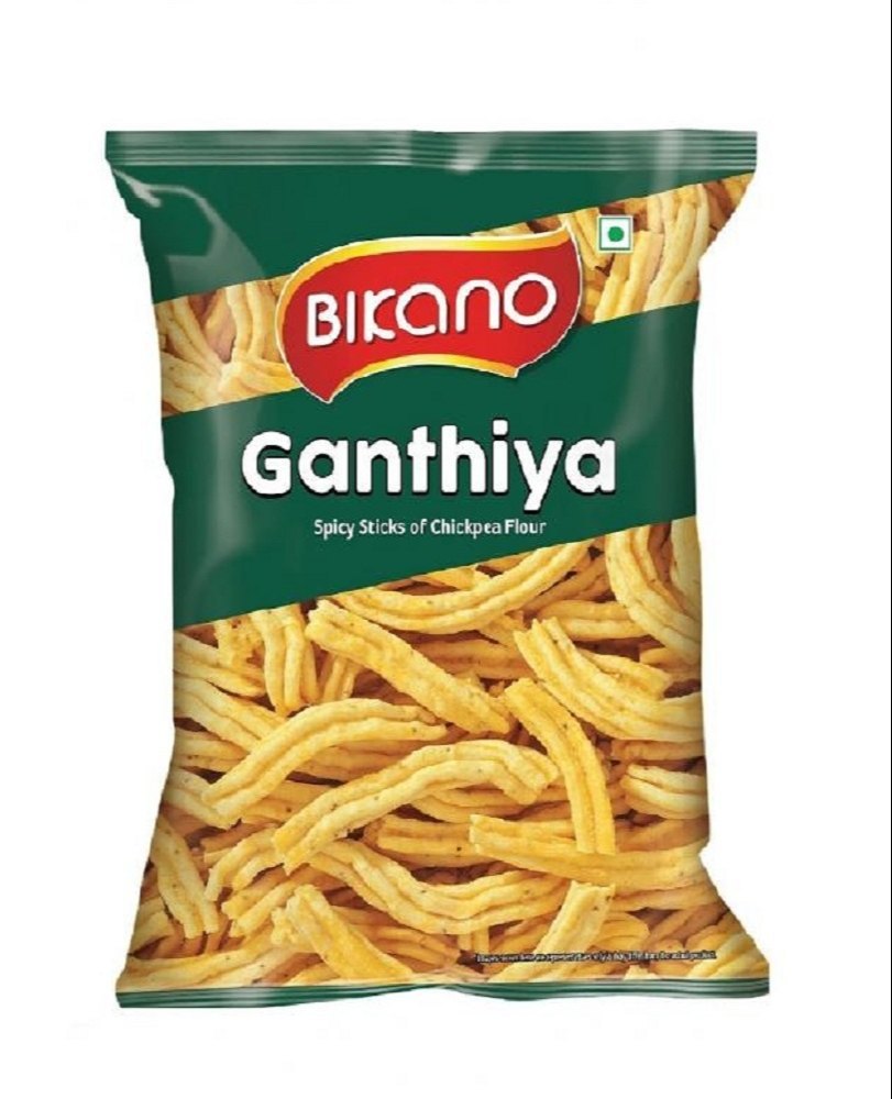 Bikano Ganthiya Namkeen, Packaging Size: 200g