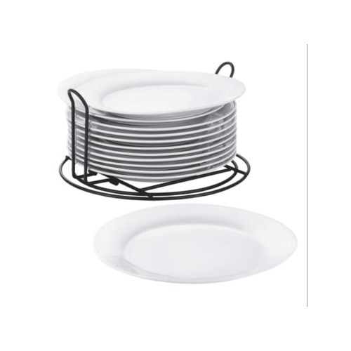 Stainless Steel Dinner Plate Stand, For Kitchen