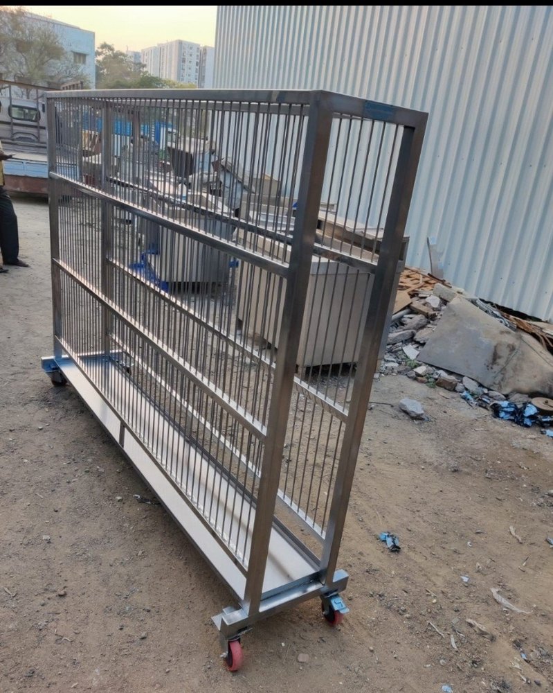 Free Standing Unit Stainless Steel Plate Rack, Size/Dimensions: Standard
