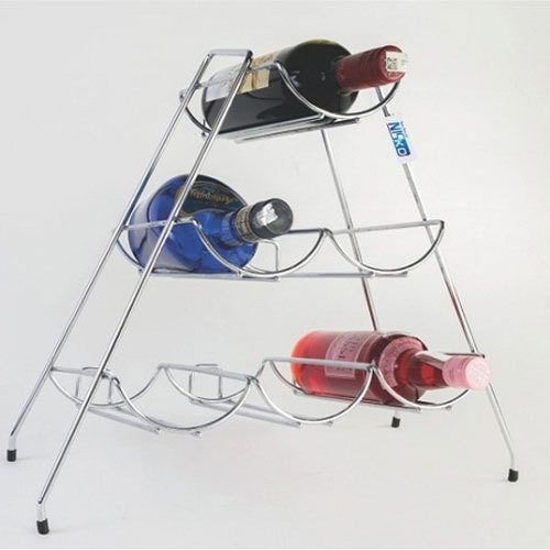 Nisko Stainless Steel 6 Bottle Rack