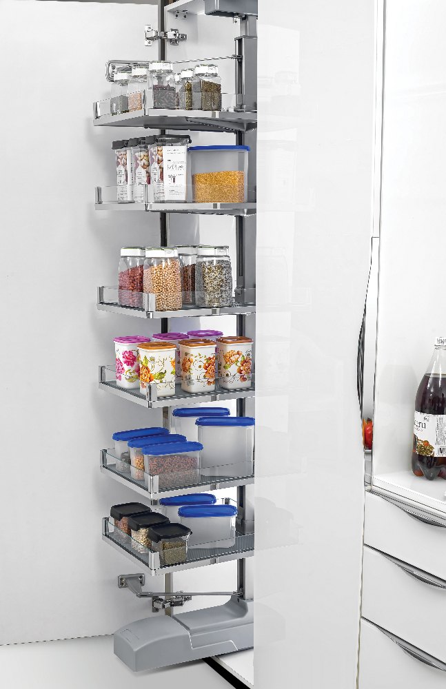 Everwin Mild Steel, Plastic Space Pantry Unit