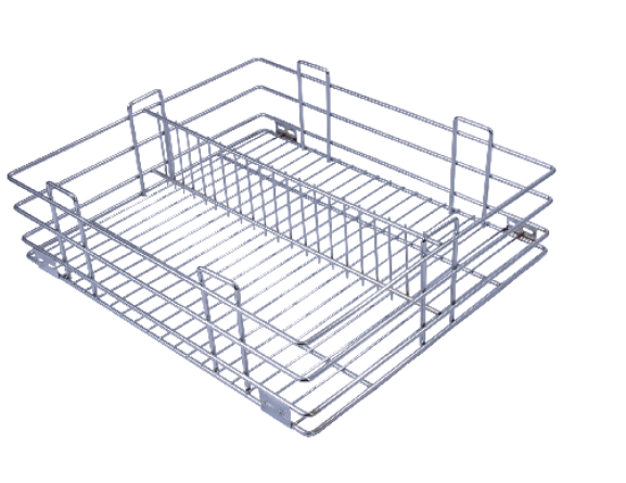 Stainless Steel Partition Basket, For Kitchen, Size/Dimensions: Standard