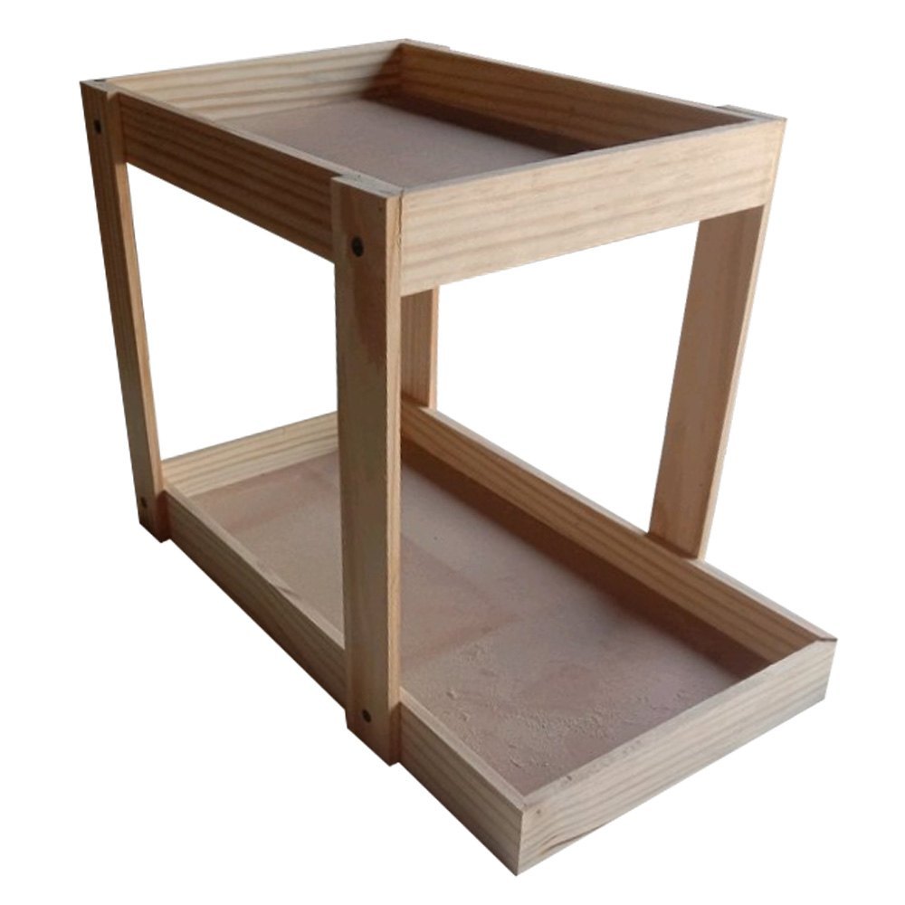 Wooden Kitchen Display Rack