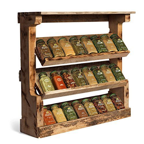 Wooden Spice Rack