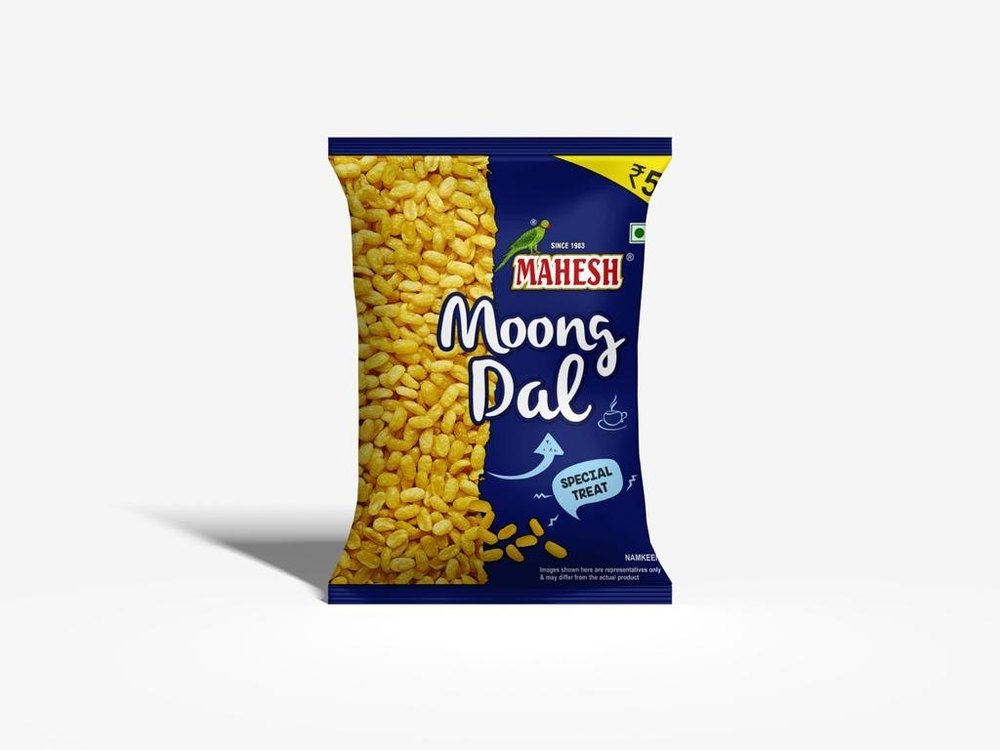 Mahesh Moong dal Namkeen, Packaging Size: 200 G, Packaging Type: Carton