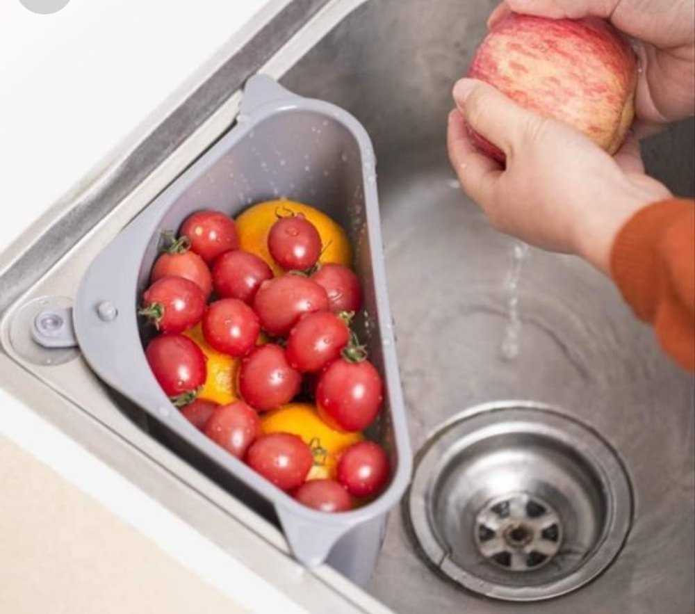 Rectangular PLASTIC SINK BASKET, Size/Dimensions: Standard