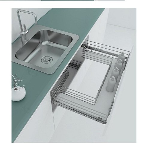 Drawer Sink Basket Solid Base 900