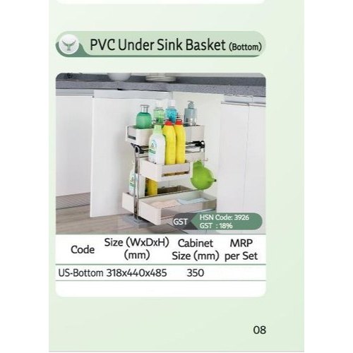 Excellenza PVC Under Sink Basket