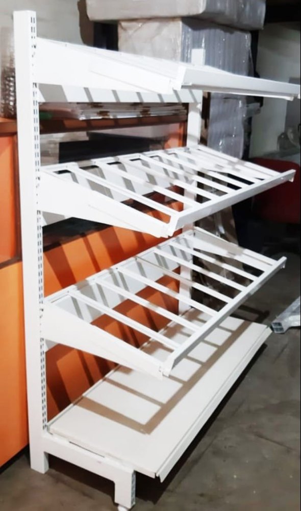 Mild Steel Fruits & Vegetable Racks, For Supermarket